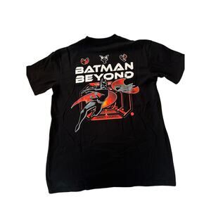 NWT Batman Beyond Graphic T-Shirt Men Large Black DC Comics Retro Superhero Tee